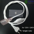 Wateproof Power Cord for AC Hight Voltage LED Neon Flex